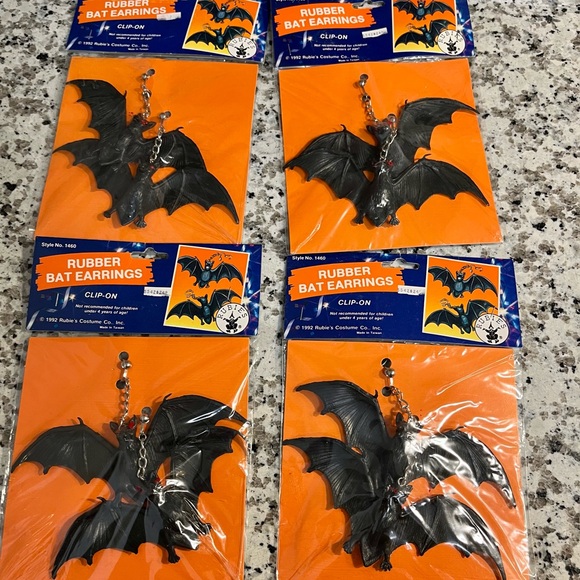 Bat Earrings - Picture 1 of 8